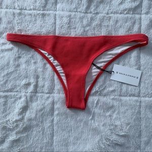 NWT Solid & Striped Red Elise Bottoms